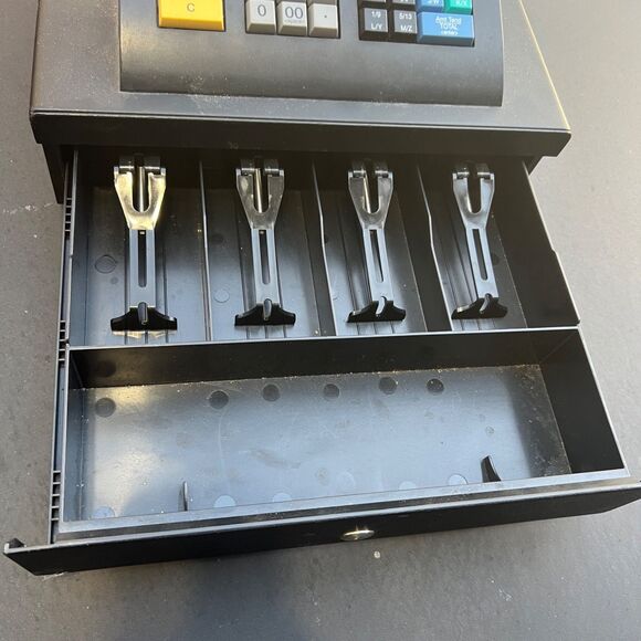 Royal 210DX Thermal Print Electronic Cash Register Tested And Works No Key - Picture 2 of 3